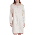 ADMAS FEMME - Ref.61419AD - Chemise de nuit manches longues Stripes And Stars