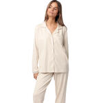 ADMAS FEMME - Ref.63637AD - Pyjama pantalon top manches longues Organic Dots