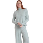 ADMAS FEMME - Ref.63659AD - Pyjama pantalon top manches longues Furry Admas