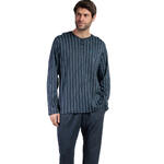 ADMAS HOMME - Ref.63769AD - Pyjama pantalon polo manches longues Italic Admas