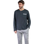 ADMAS HOMME - Ref.63755AD - Pyjama pantalon top manches longues Harris Admas