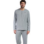 ADMAS HOMME - Ref.63793AD - Pyjama pantalon top manches longues Supersoft Admas