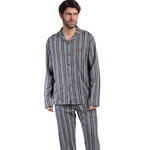 ADMAS HOMME - Ref.63181AD - Pyjama pantalon chemise longue Pointe Antonio Miro