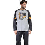 ADMAS HOMME - Ref.63497AD - Pyjama pantalon top long Sport Star Wars