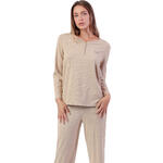 Pyjama pantalon top manches longues Supersoft