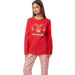 ADMAS FEMME - Ref.63339AD - Pyjama pantalon top manches longues Reindeer Admas