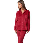 ADMAS FEMME - Ref.63341AD - Pyjama velours pantalon chemise Velvet Luxe Admas