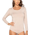 LUNA - Ref.84593LU - T-shirt manches longues MICRO TOUCH COMFORT Luna Splendida