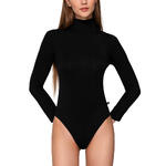 LUNA - Ref.84596LU - Body col montant manches longues MICRO TOUCH COMFORT Luna