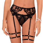 GIANNA BELLUCCI - Ref.G0094BG - Ensemble brésilien porte-jarretelles GABRIELLA
