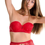 LISCA - Ref.10394LI - Soutien-gorge bandeau balconnet multipositions MIRACLE