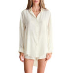 Haut pyjama chemise manches longues MIRACLE MARIAGE