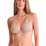 Haut maillot de bain triangle dos nu CALVI