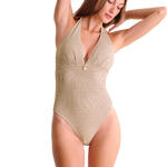 Maillot de bain une pièce préformé dos nu sans armatures CALVI