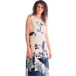 Robe longue estivale sans manches PORTOFINO