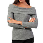 Top manches longues Bandeau Melange