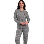 ADMAS FEMME - Ref.63621AD - Pyjama pantalon top manches longues Houdstooth Admas