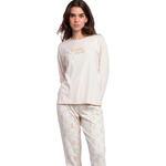 ADMAS FEMME - Ref.63589AD - Pyjama pantalon top long Enjoy Every Moment