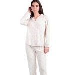 ADMAS FEMME - Ref.63608AD - Pyjama pantalon chemise longue Enjoy Every Moment