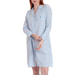 ADMAS FEMME - Ref.61429AD - Chemise de nuit manches longues Stripes Home Admas