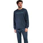 Pyjama pantalon top manches longues Italic