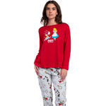 Pyjama pantalon top manches longues Alice In Wonderland Disney