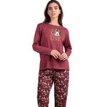 Pyjama pantalon top manches longues Minnie Mouse Disney