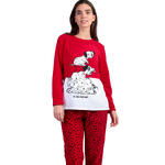 Pyjama micropolaire pantalon top Dalmatians Varsity Disney