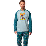 Pyjama pantalon top manches longues Lost Mickey Disney