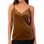 Débardeur velours fines bretelles Velour And Lace