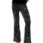 Pantalon élastique à sequins Lentejuelas