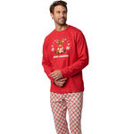 Pyjama pantalon top manches longues Reindeer