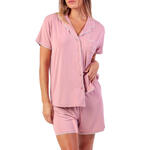Pyjama short chemise manches courtes Classic Summer