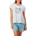 Pyjama short t-shirt Stitch Beach Disney