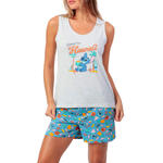 Pyjama short débardeur Stitch Beach Disney