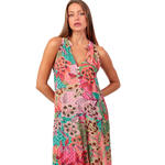 ADMAS FEMME - Ref.18077AD - Robe estivale Patchwork Admas