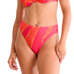 Bas maillot slip de bain échancré taille haute ATLANTIDA