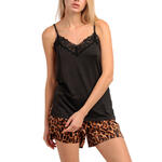 ADMAS FEMME - Ref.64079AD - Pyjama short caraco uni Skin Luxe Admas