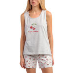 Pyjama short débardeur Cherries
