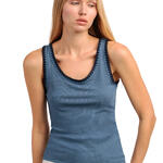 ADMAS FEMME - Ref.43631AD2 - Débardeur Canale Hilo Contraste Admas