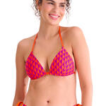 LISCA - Ref.40907LI - Haut maillot de bain push-up dos nu ARUBA Lisca Cheek