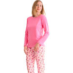 Pyjama pantalon top manches longues BLOOMY