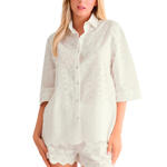 LISCA - Ref.49612LI - Chemise de plage manches trois quarts PANAMA Lisca