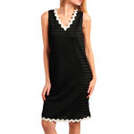 Chemise de nuit sans manches Luxe Waves