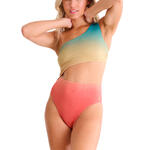 Maillot de bain une pièce asymétrique sans armatures CAIRO