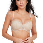 Soutien-gorge bandeau push-up MANUELA