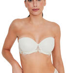 SELMARK - Ref.31316SEI - Soutien-gorge bandeau MANUELA MARIAGE Selmark