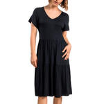ADMAS FEMME - Ref.19797ADN - Robe estivale manches courtes Cute Admas