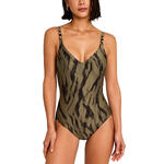 Maillot de bain une pièce préformé sculptant SAVAGE