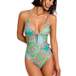 Maillot de bain une pièce triangle préformé BOHEME